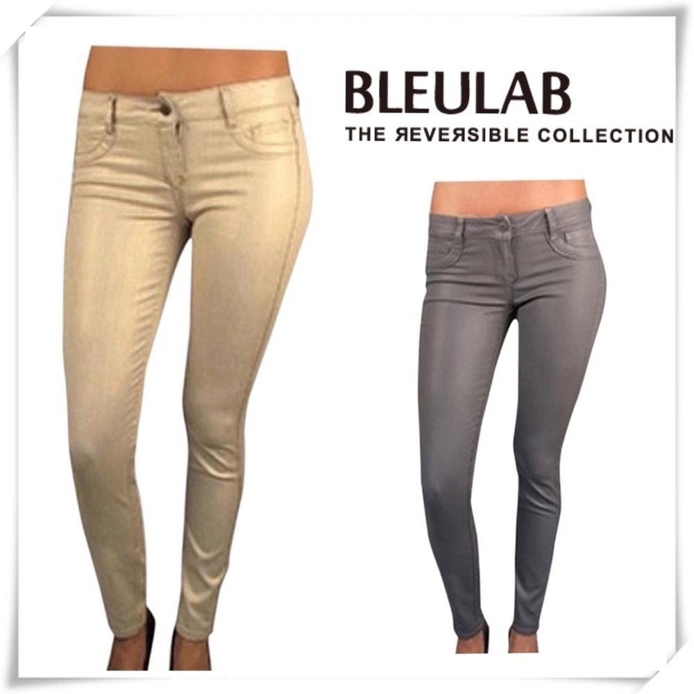 𝅺bleulab Detour Legging Reversible Skinny Jeans
